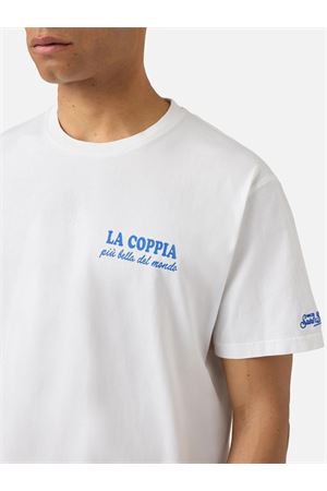 T-Shirt In Cotone Portland Man Con Stampa Frontale MC2 SAINT BARTH | T-shirt | PRL000204568L